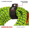 Airhead Reflective Tow Rope for 1-6 Rider Towable Tubes, 60-Feet, Multiple Rider Options Available(1-4 Rider)