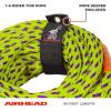 Airhead Reflective Tow Rope for 1-6 Rider Towable Tubes, 60-Feet, Multiple Rider Options Available(1-6 Rider)