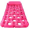 Airhead SUN COMFORT COOL SUEDE Double Pool Mattress, Sapphire (AHSC-018)(Double Pool Mattress  Raspberry)