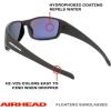 Airhead Sport Floating Sunglasses | Lightweight Sport Frame with Polarized Anti-Reflective UV Ray Blocking Lenses(Black)