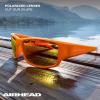 Airhead Sport Floating Sunglasses | Lightweight Sport Frame with Polarized Anti-Reflective UV Ray Blocking Lenses(Orange)