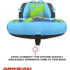 Airhead Switch Back 2, 1-2 Rider Towable Tube for Boating