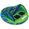 Airhead Switchback Towable 1-4 Rider Tube for Boating and Water Sports, Double-Stitched Full Nylon Cover and Patented Speed Safety Valve for Easy Inflating and Deflating(1-4 Rider Tube)