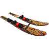 Airhead Trainer Water Skis for Kids and Adults – Multiple Sizes/Styles – Stability & Control – Ultimate Training System for Various Skill Levels(Wide Combo Skis 53″)