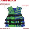 Airhead Trend Life Jacket, Coast Guard Approved, Men’s, Women’s and Youth Sizes(Blue and Green)