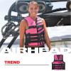 Airhead Trend Life Jacket, Coast Guard Approved, Men’s, Women’s and Youth Sizes(Pink)