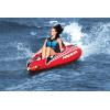 Airhead Viper Towable 1-3 Rider Models, Tube for Boating and Water Sports, Heavy Duty Full Nylon Cover(1 Rider)