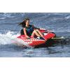 Airhead Viper Towable 1-3 Rider Models, Tube for Boating and Water Sports, Heavy Duty Full Nylon Cover(1 Rider)