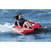Airhead Viper Towable 1-3 Rider Models, Tube for Boating and Water Sports, Heavy Duty Full Nylon Cover(1 Rider)