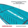 Airhead Wakesurf Boards, EVA Traction Pads, Adjustable Foot Straps, Great for All Skill Levels, Multiple Sizes/Styles(Current Classic – 55″)