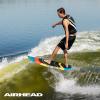 Airhead Wakesurf Boards, EVA Traction Pads, Adjustable Foot Straps, Great for All Skill Levels, Multiple Sizes/Styles(FRACTION (Fiberglass))