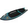 Airhead Wakesurf Boards, EVA Traction Pads, Adjustable Foot Straps, Great for All Skill Levels, Multiple Sizes/Styles(Fluke – 60″)