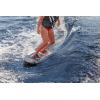 Airhead Wakesurf Boards, EVA Traction Pads, Adjustable Foot Straps, Great for All Skill Levels, Multiple Sizes/Styles(Red Shatter – 49″)