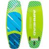 Airhead Wakesurf Boards, EVA Traction Pads, Adjustable Foot Straps, Great for All Skill Levels, Multiple Sizes/Styles(Segment Stripes – 58″)
