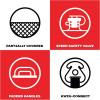 SportsStuff Big Bertha Towable 1-4 Rider Tube for Boating and Water Sports, Kwik-Connect Tow, Double-Stiched Partial Nylon Cover & Patented Speed Safety Valve for Easy Inflating & Deflating(Tubes and Sleds)