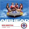 SportsStuff Big Bertha Towable 1-4 Rider Tube for Boating and Water Sports, Kwik-Connect Tow, Double-Stiched Partial Nylon Cover & Patented Speed Safety Valve for Easy Inflating & Deflating(Tubes and Sleds)