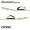 SportsStuff Snow Ryder Hardwood Snowboard, Beginner’s Wood Snowboard, Multiple Sizes/Colors(Snow Ryder 130cm)