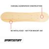 SportsStuff Wood Snowboards/Snow Sleds – Beginner Kids Winter Sports Accessories – 90cm-130cm Models(130cm – Blue)