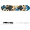 SportsStuff Wood Snowboards/Snow Sleds – Beginner Kids Winter Sports Accessories – 90cm-130cm Models(130cm – Blue)
