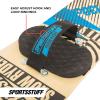 SportsStuff Wood Snowboards/Snow Sleds – Beginner Kids Winter Sports Accessories – 90cm-130cm Models(130cm – Blue)