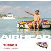 Sportsstuff Turbo | Towable Tube for Boating with 1, 2 and 3 Rider Options(3 Rider)