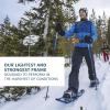 Yukon Charlie’s Advanced Snowshoe Kit, Includes Snowshoes, Trekking Poles and Travel Bag(10×36)