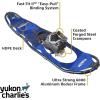 Yukon Charlie’s Advanced Snowshoe Kit, Includes Snowshoes, Trekking Poles and Travel Bag(10×36)