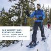 Yukon Charlie’s Advanced Snowshoe Kit, Includes Snowshoes, Trekking Poles and Travel Bag(8×21)