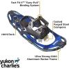 Yukon Charlie’s Advanced Snowshoe Kit, Includes Snowshoes, Trekking Poles and Travel Bag(8×21)