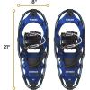 Yukon Charlie’s Advanced Snowshoe, Men’s Snowshoe, Various Sizes(8×21)