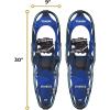 Yukon Charlie’s Advanced Snowshoe, Men’s Snowshoe, Various Sizes(9×30)
