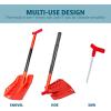 Yukon Charlie’s Collapsible Snow Shovel, Lightweight Snow Shovel for Camping, Car, Emergency Kit(Collapsible Shovel w/ Ice Saw)