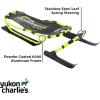 Yukon Charlie’s Hammerhead Pro HD Sled | Single Rider, Speed and Steering Control, 52-inch x 22-inch(Sled)