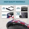 Yukon Charlie’s Inflatable Snow Tube 46” – Heavy-Duty Snow Sled with Polyester Cover, Slick PVC Bottom, and Foam Handles – Perfect for Kids Ages 7+(Stars & Stripes)