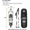 Yukon Charlie’s National Park Snowshoe Kit(10″x36″)