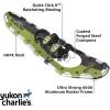Yukon Charlie’s Sherpa Snowshoe, Snowshoes for Men & Women, Snowshoeing Kits for All Skill Levels, Multiple Sizes & Models(Kit)