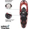 Yukon Charlie’s Yukon Charlies Advanced Spin Snowshoe, 930,Red