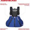Yukon Sport Paddle Life Vest, Turquoise, Small/Medium(Sapphire Blue)