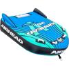 Airhead G-Force Inflatable Towable Tube | 2-4 Rider Models | Dual Tow Points | Full Nylon Cover | Kwik-Connect | Patented Speed Valve | Boat Tubes and Towables(Deep V 2 Rider)