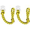 Airhead Kwik-Connect, 1 inch Diameter Hole,1-4 Rider Tow Rope for Tubing Connector, 6,000lb Break Strength(One Size (Pack of 2))
