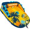 Airhead Mable Inflatable Towable Tube, 1-4 Rider Models, Dual Tow Points, Full Nylon Cover, EVA Foam Pads, Patented Speed Valve, Boat Tubes and Towables(2 Rider Club Palm)