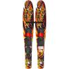 Airhead Trainer Water Skis for Kids and Adults – Multiple Sizes/Styles – Stability & Control – Ultimate Training System for Various Skill Levels(Wide Combo Skis 53″)