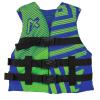 Airhead Trend Life Jacket, Coast Guard Approved, Men’s, Women’s and Youth Sizes(Blue and Green)