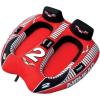 Airhead Viper Towable 1-3 Rider Models, Tube for Boating and Water Sports, Heavy Duty Full Nylon Cover(2 Rider)