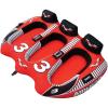 Airhead Viper Towable 1-3 Rider Models, Tube for Boating and Water Sports, Heavy Duty Full Nylon Cover(3 Rider)
