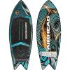 Airhead Wakesurf Boards, EVA Traction Pads, Adjustable Foot Straps, Great for All Skill Levels, Multiple Sizes/Styles(Fluke – 60″)