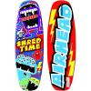 Airhead Wakesurf Boards, EVA Traction Pads, Adjustable Foot Straps, Great for All Skill Levels, Multiple Sizes/Styles(SHRED (Fiberglass) <130 lbs.)