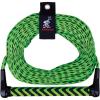 Airhead Water Ski Rope with EVA Handle, 1 Section for Tubing, Water Skis and Wakesurf Boards,Green and Black(Water Ski Rope)
