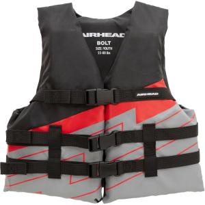 Airhead Bolt Life Vest | Closed Sided PFD | Child, Youth and Adult(Youth)
