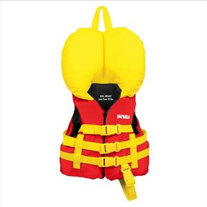 Airhead Infant’s General Purpose Life Jacket, Coast Guard Approved, 15-30 lbs(Red)